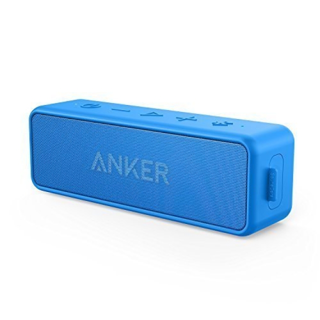 Anker SoundCore 2 Portable Bluetooth Speaker (Blue)