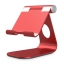 OMOTON Adjustable Multi-Angle Aluminum iPad Stand (Red) - 16.99