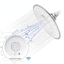 Morpilot Shower Head with Wireless Bluetooth Speaker