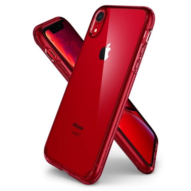 Spigen Ultra Hybrid iPhone XR Case (Red)