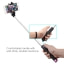 Extendable Selfie Stick with Built-In Bluetooth Remote (Pink)