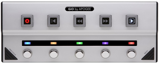 Apogee GiO Guitar Interface and Stomp Pedal for Mac