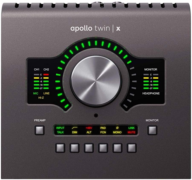 Universal Audio Apollo Twin X DUO Thunderbolt 3 Audio Interface