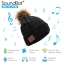 SoundBot SB210 Bluetooth Beanie (POM/Black) - $19.99