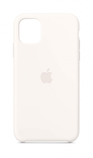 Apple Silicone Case For Iphone 11 White Iclarified
