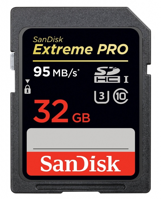 SanDisk Extreme Pro SDHC Card - 32GB