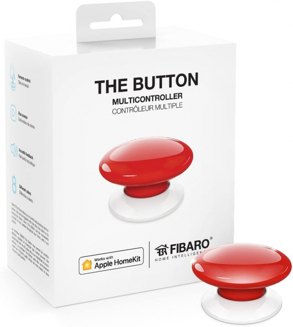 Fibaro Button (Red)