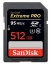 SanDisk Extreme Pro SDHC Card - 512GB - 241.19