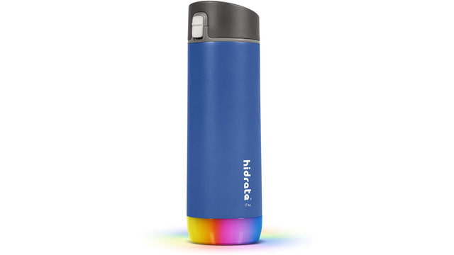 Hidrate Spark Steel Smart Water Bottle (17oz) (Deep Blue