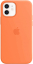 Apple Silicone Case with MagSafe for iPhone 12 / iPhone 12 Pro (Kumquat) - $49.00