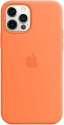 Apple Silicone Case with MagSafe for iPhone 12 / iPhone 12 Pro (Kumquat)