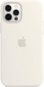 Apple Silicone Case with MagSafe for iPhone 12 / iPhone 12 Pro (White)