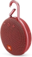 JBL Clip 3 Waterproof Bluetooth Speaker (Red)