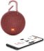 JBL Clip 3 Waterproof Bluetooth Speaker (Red)