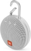 JBL Clip 3 Waterproof Bluetooth Speaker (White)