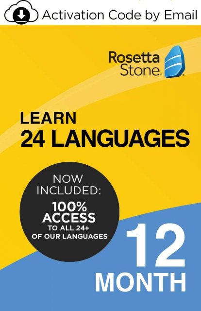Rosetta Stone: Unlimited Languages (12 Months)