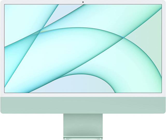 Apple iMac (2021, 24-inch, M1, 8-core CPU, 8-core GPU, 8GB RAM, 256GB Storage, Green)