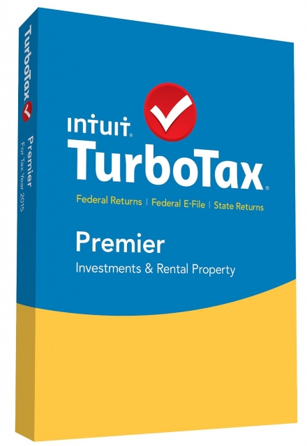 Intuit TurboTax Premier 2015 - PC/Mac Disc