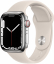Apple Watch Series 7 (Cellular, 41mm, Silver Stainless Steel Case, Starlight Sport Band) - 619.00