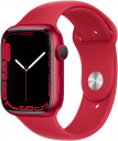 Apple Watch Series 7 (GPS, 45mm, Product RED Aluminum Case, Product RED Sport Band)