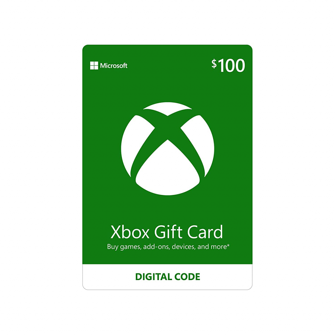 Xbox $100 Gift Card Digital Download