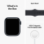 Apple Watch Series 8 (GPS, 41mm, Midnight Aluminum Case, Midnight Sport Band S/M)