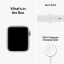 Apple Watch SE 2 (GPS, 40mm, Silver Aluminum Case, White Sport Band S/M)
