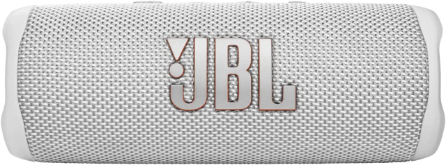 JBL Flip 6 Waterproof Bluetooth Speaker (White)