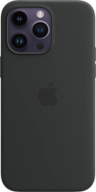 Apple Silicone Case with MagSafe for iPhone 14 Pro Max (Midnight)