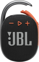 JBL Clip 4 Waterproof Bluetooth Speaker (Black/Orange)