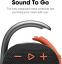 JBL Clip 4 Waterproof Bluetooth Speaker (Black/Orange)