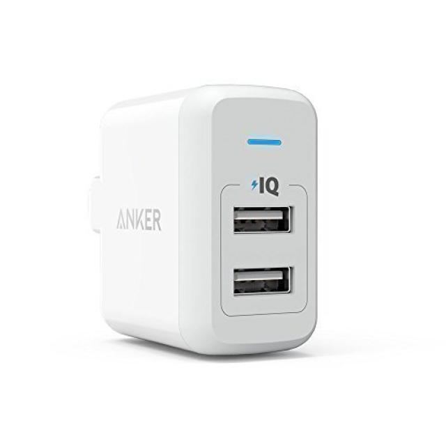 Anker PowerPort 2 - 24W Dual USB Wall Charger