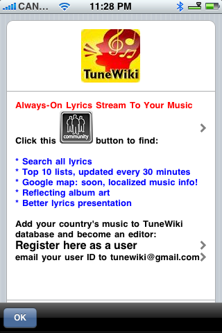 Hoe je Karaoke met je iPhone kan Zingen met TuneWiki