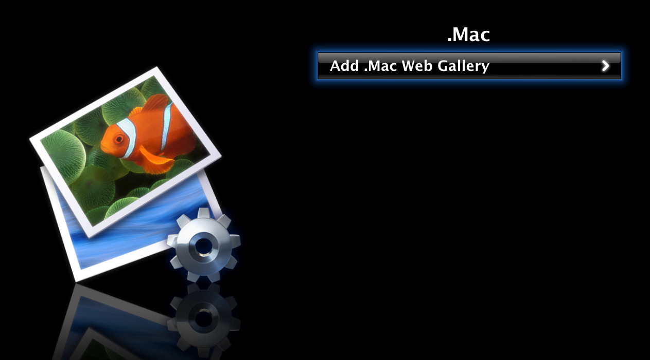 Set Your .Mac Web Gallery As Your AppleTV Screensaver