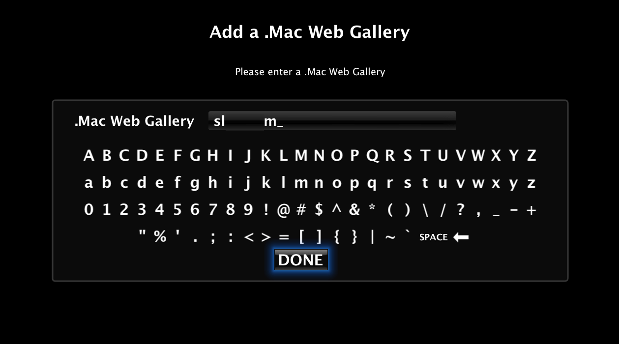 Set Your .Mac Web Gallery As Your AppleTV Screensaver