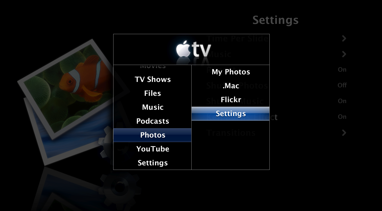 Set Your .Mac Web Gallery As Your AppleTV Screensaver