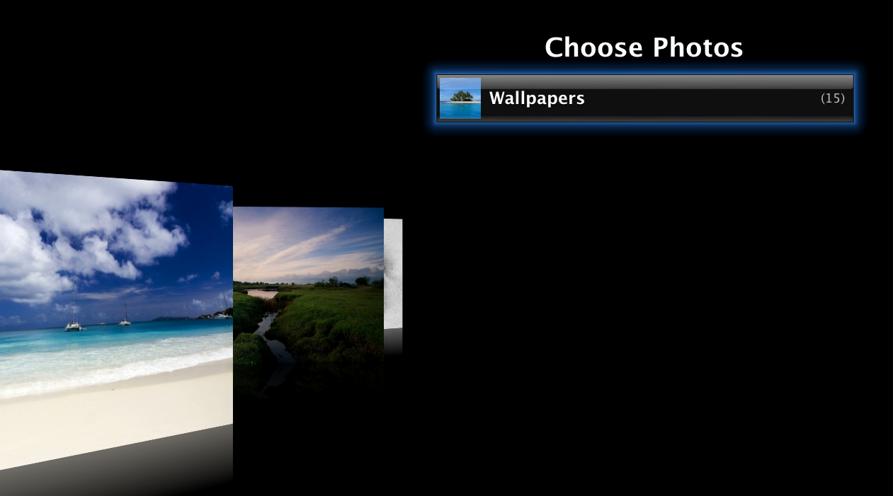 Set Your .Mac Web Gallery As Your AppleTV Screensaver