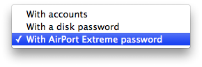 Share a USB Hard Disk Using Your AirPort Extreme