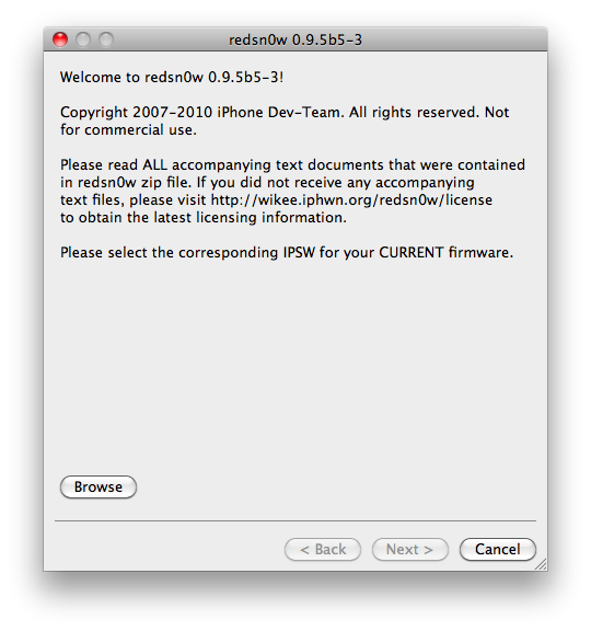 How to Jailbreak Your iPod Touch 2G Using RedSn0w (Mac) [4.0]