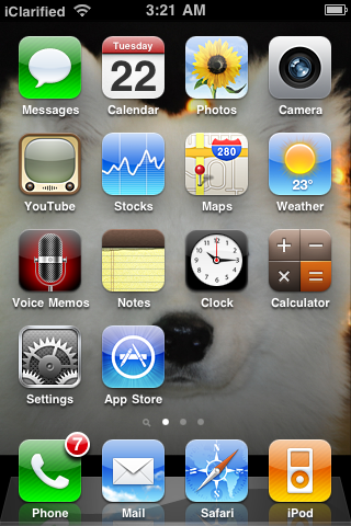 How to Set Your iPhone Homescreen and Lockscreen Wallpaper in OS 4.0