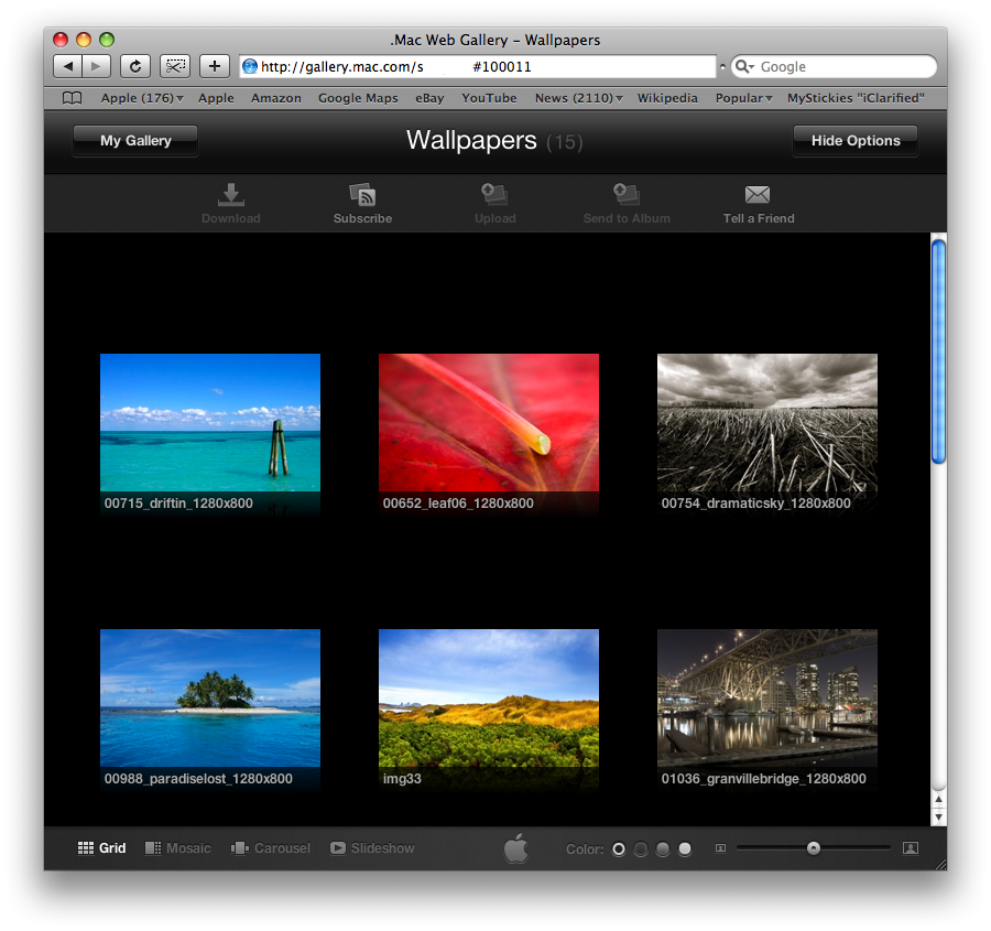 How to Publish a Web Gallery Using iPhoto