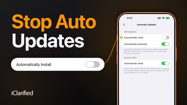 How To Turn Off Automatic Updates on iPhone [Video]