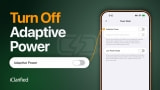 How To Turn Off Adaptive Power on iPhone [Video]