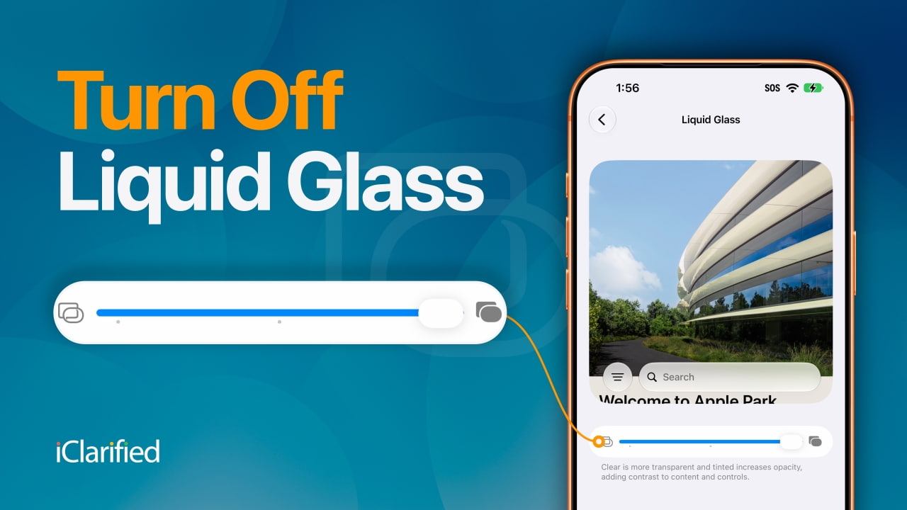 How To Turn Off Liquid Glass Transparency on iPhone [Video]