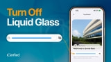 How To Turn Off Liquid Glass Transparency on iPhone [Video]