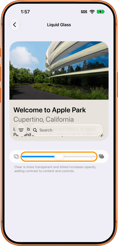 The Tint Amount slider at its default, before dragging it to the left
