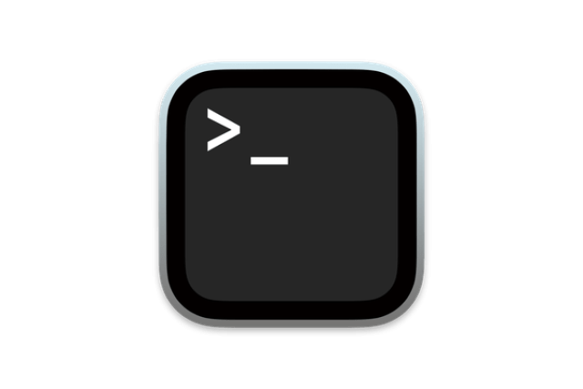 The Terminal icon