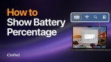 How To Show Battery Percentage on Mac [Video]