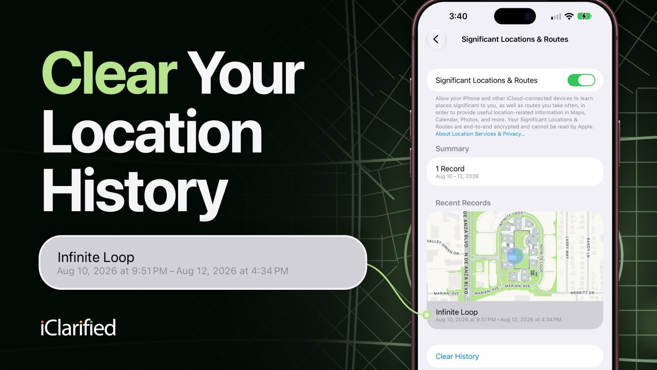 How To Clear Your Location History on iPhone [Video]