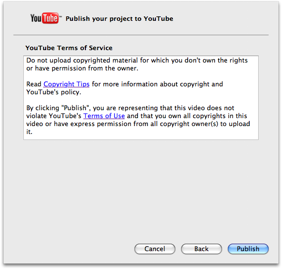 How to Publish an iMovie Project to YouTube